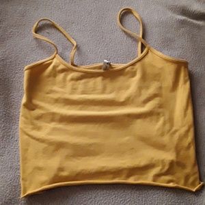 Stretchy Spaghetti Crop Top